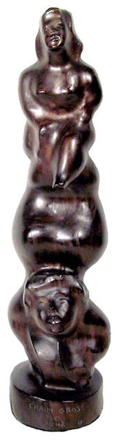 Chaim Gross Original Hand-carved wood