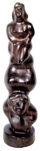 Chaim Gross Original Hand-carved wood