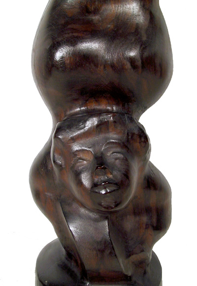Chaim Gross Original Hand-carved wood