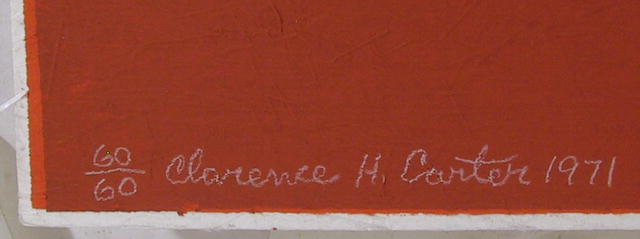 Clarence Holbrook Carter, Serigraph