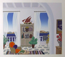 Thomas McKnight, Mykonos, Signed serigraph