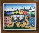 Murak St. Vip, Oil on Canvas Painting Caribbean