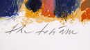 Theo Tobiasse, signed & numbered Lithograph,