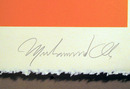 Muhammad Ali, Mosque, Signed Serigraph