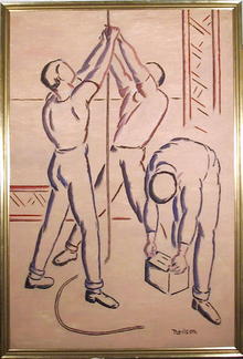 Winthrop Neilson, Original Oil Painting,