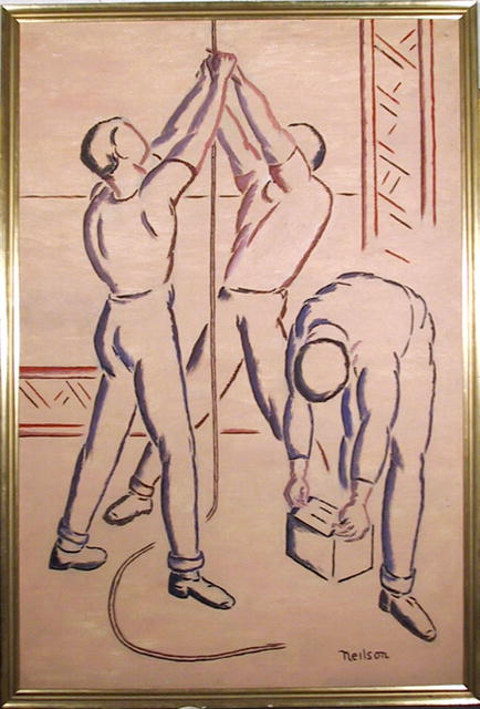 Winthrop Neilson, Original Oil Painting,