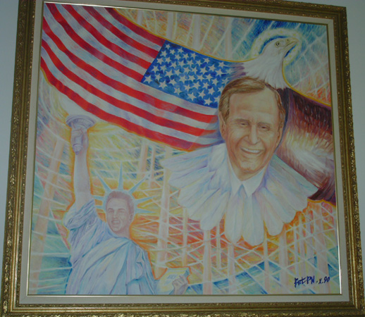 Nicoli Papp, My America, George Bush, Oil