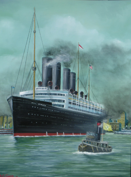 A.G. Goss, Original Oil Painting, Kaiser