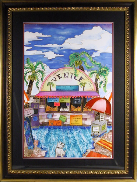 Linnea Pergola, Venice California, Painting