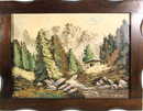 W. Berger, German Landscape Oil Painting