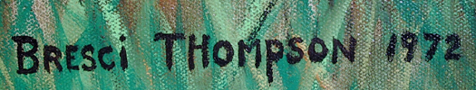 Bresci Thompson Original Oil on Canvas