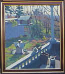 Don Wynn Oil on Canvas Painting, Autumn