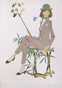 Philippe de Noyer, Large Signed Lithograph