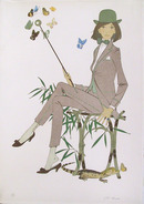 Philippe de Noyer, Large Signed Lithograph