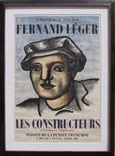 Fernand Leger, Les Constructeurs, Lithograph