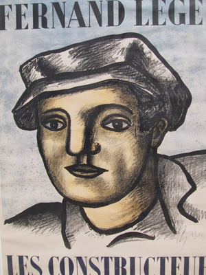 Fernand Leger, Les Constructeurs, Lithograph