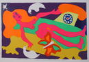 Janice Serigraph, Lady in Bath