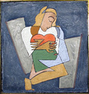 A. Raymond Katz, Mixed Media Painting, c. 1965