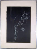 A. Raymond Katz, Oil Painting on Paper, Framed,