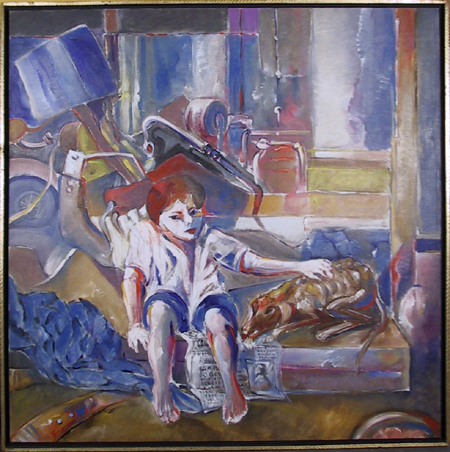 Benjamin Silva, Brazilian Painting, Two Friends