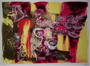 Roberto Matta, L'eau et Mana, Signed Lithograph