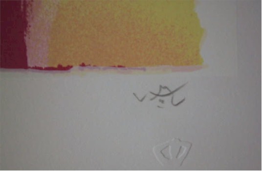 Roberto Matta, L'eau et Mana, Signed Lithograph