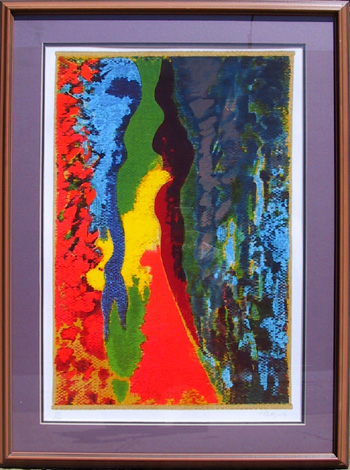 Claude Bellegarde, Lithograph, Framed, 1982