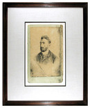 Raphael Soyer, El Superior, Russian Lithograph