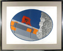 Allan D'Arcangelo, Constructivist Serigraph