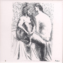 Pablo Picasso Two Nudes Ceramic Tile