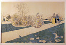 Edouard Vuillard Lithograph, c. 1950, Le Jardin