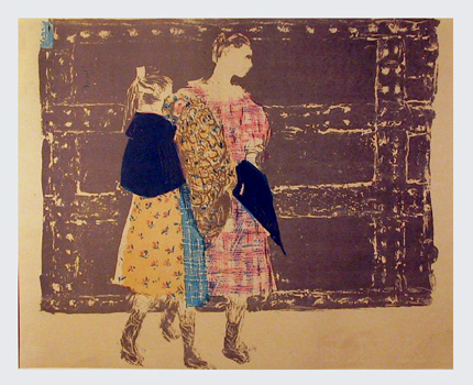 Edouard Vuillard Lithograph, c. 1950, Sur le