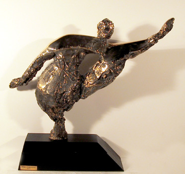 Nili Carasso Bronze Sculpture, Movement