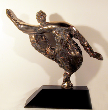 Nili Carasso Bronze Sculpture, Movement