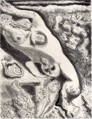 Andre Masson, Portfolio of 4 etchings