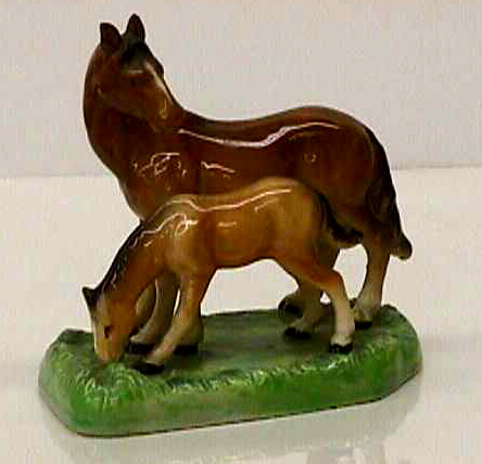 Ceramic Horse Sculpture