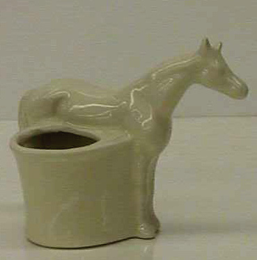 Ceramic Horse Sculpture