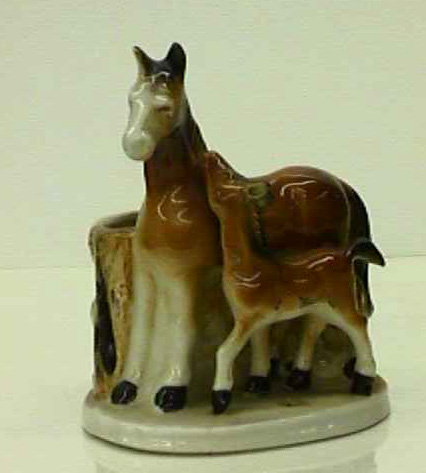 Ceramic Horse Sculpture