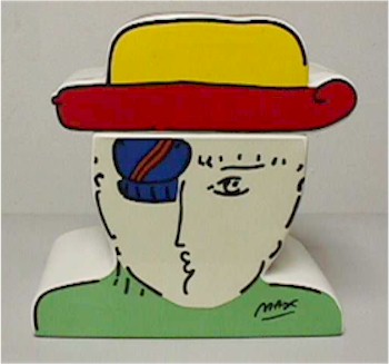 Peter Max, Zero, ceramic cookie jar