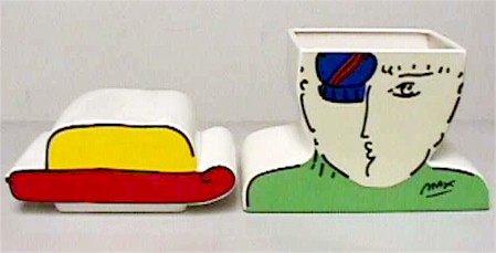 Peter Max, Zero, ceramic cookie jar