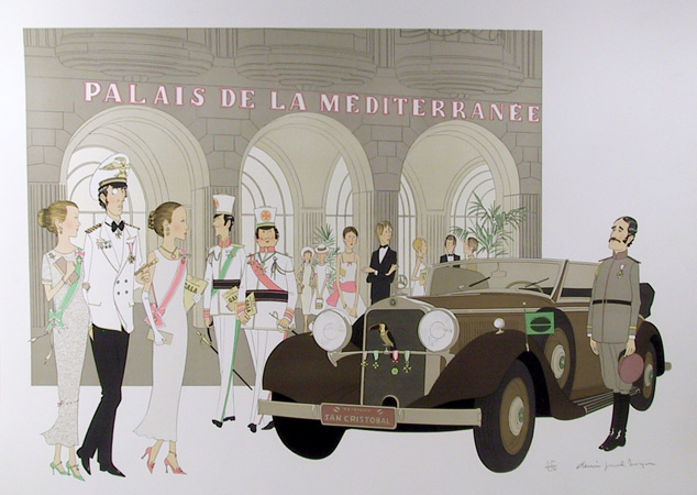 Denis Paul Noyer, S/N Serigraph Palais de