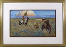 Noel Dagget, Watercolor Painting, Western