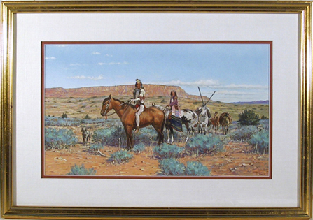 Noel Dagget, Watercolor Painting,