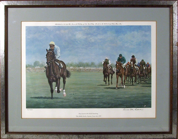 Richard Stone Reeves S/N Print, Horse Racing