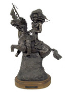 G.C. Gerry Wentworth Bronze Sculpture, Indian