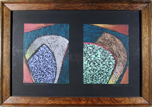 Nanette Carter Unique Monoprint, South Africa