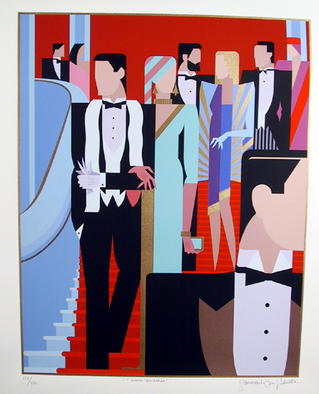 Giancarlo Impiglia, Serigraph, Grand Staircase
