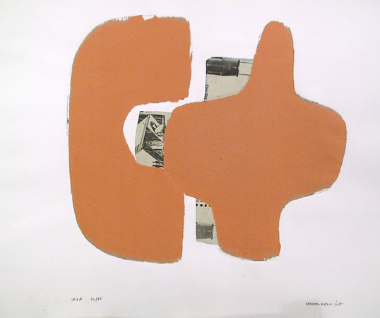 Conrad Marca Relli, Signed Collage, 1968