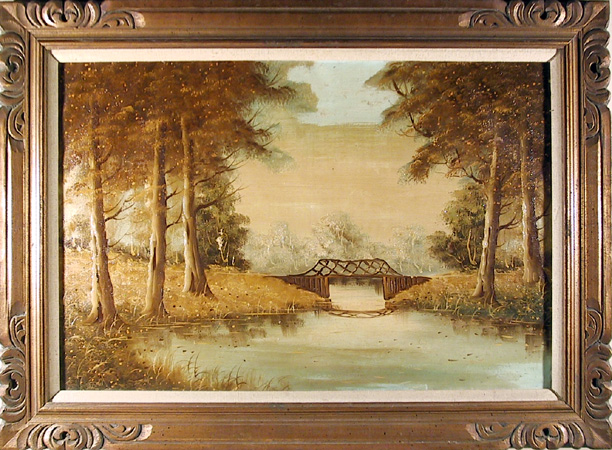 Original Oil on Canvas Painting, Landscape