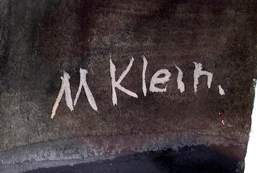 M. Klein Painting on Paper, Portrait